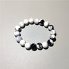Galaxy Agate Bracelet, Cosmic Stone Beads