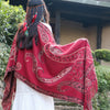 Tibetan Shawl Paisley Wrap Scarf