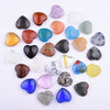 Natural Amethyst Tiger's Eye Stone Love Decoration