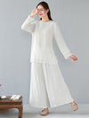 Women's Meditation Cloth Cotton Linen Yoga Set