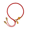 Hetian Jade Peach Blossom Luck String Bracelet