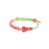 Peach Blossom Knot Braided Bracelet