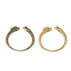 Chinese Dragon Open Cuff Bracelet Brass
