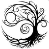 Tree of Life Metal Wall Art, Iron Silhouette Decor