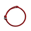 Red String Balance Bracelet with Jade Bead