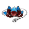 Lotus Flower New Beginning Adjustable Ring