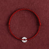 Emperor Coin Red String Bracelet for Luck and Protection