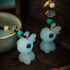Glowing Deer Keychain, Luminous Animal Charm