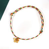 Auspicious Fu Character Peace And Joy Luck Handmade Multicolored Child Adult Bracelet