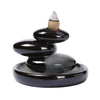 Handcrafted Waterfall Incense Holder Backflow Cone Ceramic Burner