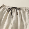 Women's Harem Pants Cotton Linen Summer Casual Drawstring