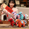 Year of the Horse Plush Doll Bamboo Lotus Home Decoration