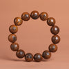 Lightning Struck Jujube Wood Bracelet Engraved Taoist Protection Beads