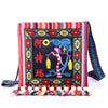 Ethnic Embroidered Canvas Crossbody Bag