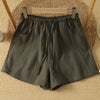 Women's Cotton Drawstring Shorts With Pockets