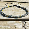 Natural Stone Spacer Bead Bracelet
