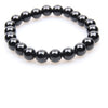 Natural Stone Bead Bracelet - Tiger Eye, Agate, Obsidian