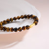Tiger Eye and Red Agate Koi Fish Bracelet