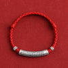 Om Mani Padme Hum Heart Sutra Carved Rope Bracelet Anklet