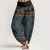 Cotton Women's Harem Pants with Digital Print Designs