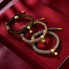 Handwoven Tibetan Style Bell Bracelet
