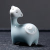 Ceramic Chinese Zodiac Tea Pet, Celadon or Ge Kiln Glaze