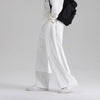 Men's Cotton Linen Wide Leg Pants With Pockets