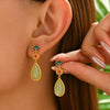 FengShui Double Happiness Fortune Earrings