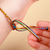 Multicolored Adjustable Cord Bracelet