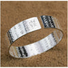 Tibetan Lotus White Luck Bracelet with Heart Sutra Mantra