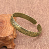 Brass Dragon and Phoenix Cuff Bangle, Vintage Chinese Style