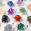Crystal Turtle Figurine, Natural Stone Home Decoration