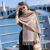 Tibetan Shawl Paisley Wrap Scarf