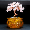 Crystal Gemstone Money Tree Home Decoration