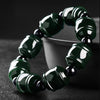 Natural Green Jade Lulutong Bracelet for Men and Women