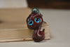 Chinese Zodiac Wood Carving Keychain and Phone Charm