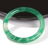Natural Crystal Bangle Bracelet, Chinese Style Jewelry