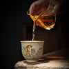 Chinese Zodiac Ceramic Teacup, Kung Fu Tea Cup