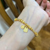 Gold-Tone Ji and Fu Charm Bracelet