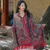 Tibetan Shawl Paisley Wrap Scarf