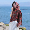 Tibetan Shawl Paisley Wrap Scarf