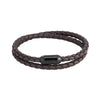 Braided Leather Red String Protection Magnetic Buckle Bracelet