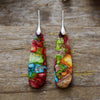Natural Emperor Stone Geometric Anti-Stress Earrings