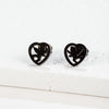 Stainless Steel Asymmetric Stud Earrings