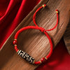 Tibetan Dzi Bead Bracelet, Agate Protection Charm