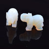 Carved Natural Stone Elephant Figurine