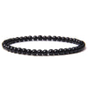 4mm Various Stone Crystal Mini Beads Bracelet