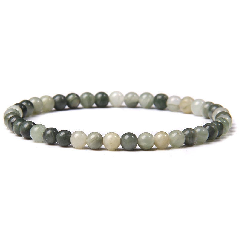4mm Various Stone Crystal Mini Beads Bracelet