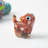 Crystal Chip Resin Cat Figurine Desktop Ornament