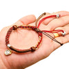 Tibetan Braided Rope Bracelet with Star Charm